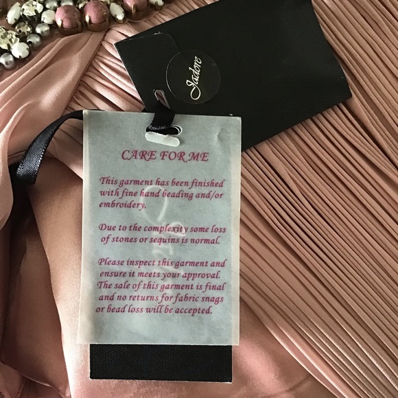 Jadore Beaded Prom Dress Size 4 - Picture 7 of 9